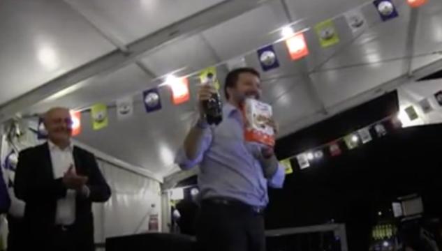 Salvini lancia merendine