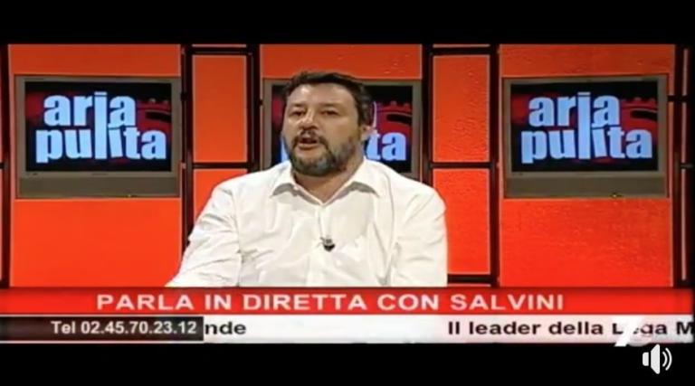 Matteo Salvini dice che quelli di Repubblica e Gad Lerner non sono giornalisti