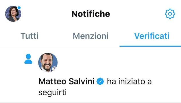 Salvini segue Boldrini