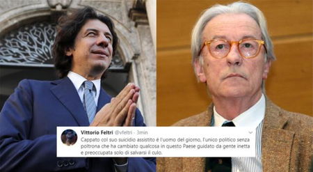 Feltri esalta Cappato: «L’unico politico senza poltrona che ha cambiato qualcosa in questo Paese» article-post