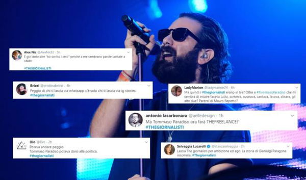 I social sulla scissione dei Thegiornalisti: «Ora Paradiso farà il Thefreelance?»