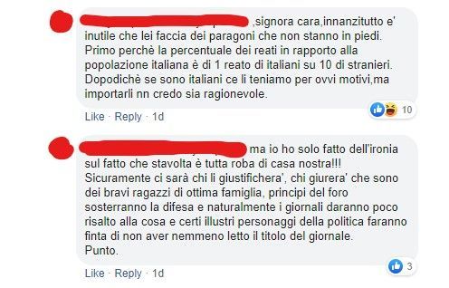 commenti analfabeti funzionali