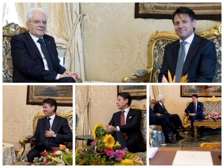 La personalissima collezione di foto al Quirinale di Giuseppe Conte