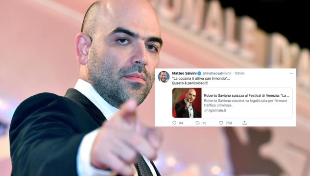 frase cocaina Saviano