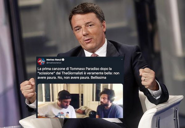 Matteo Renzi va pazzo per Tommaso Paradiso, e nessuno dei due ha paura