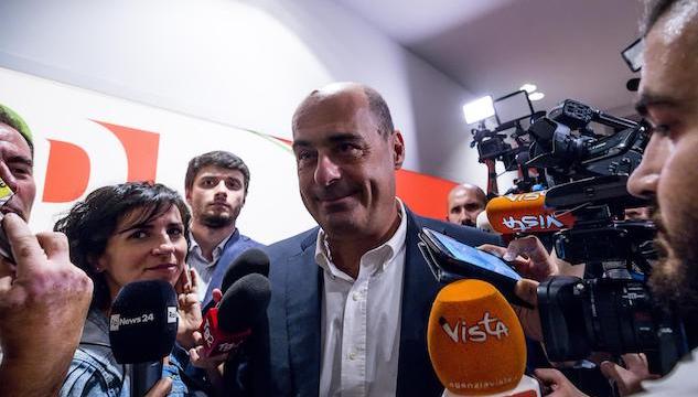 Nicola Zingaretti sempre più fiducioso: «Il Pd unito è una novità, si volta pagina»