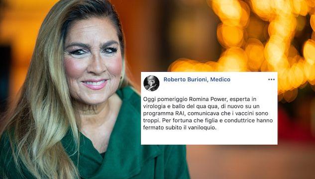 La discussione tra Romina Power e la figlia sui vaccini in diretta tv e il commento di Burioni