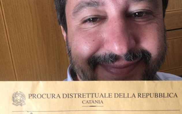 Migranti, Salvini: «Mi è arrivata una busta chiusa dalla procura di Catania»