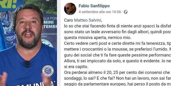 Caso Sanfilippo, la Rai apre un procedimento disciplinare contro il giornalista che ha offeso Salvini sui social