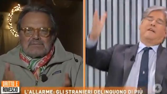 Del Debbio contro Toscani