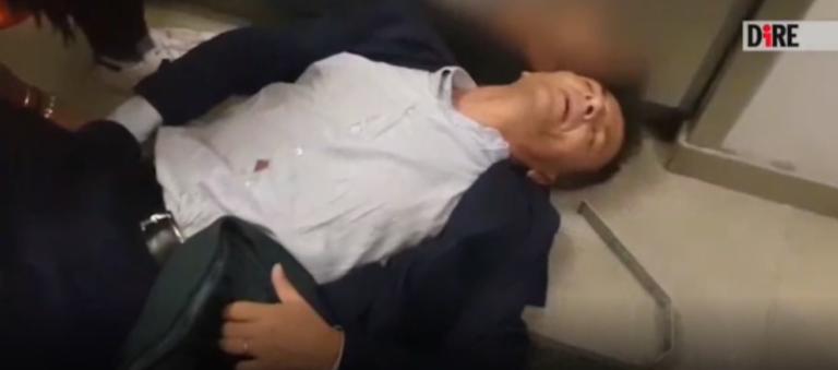 La Polizia sfonda il cordone dei lavoratori di Roma Metropolitane: ferito il deputato Fassina | VIDEO