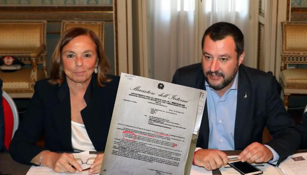 Lamorgese contro Salvini