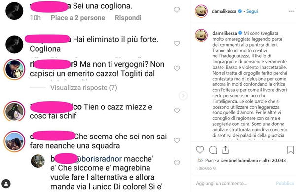 “Siccome è maghrebina vuol fare l’alternativa”: gli insulti a Malika Ayane per le decisioni a X Factor