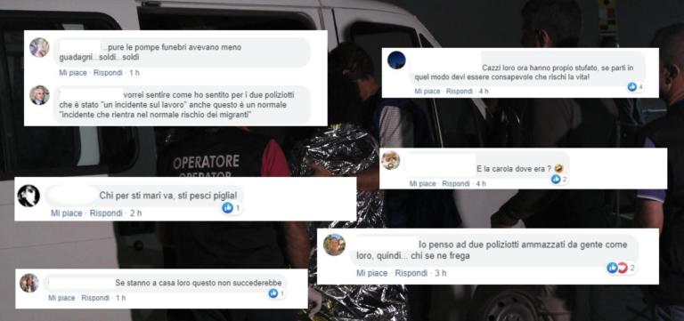 La vergogna social contro le vittime del naufragio di Lampedusa: «Chi per sti mari va, sti pesci piglia»