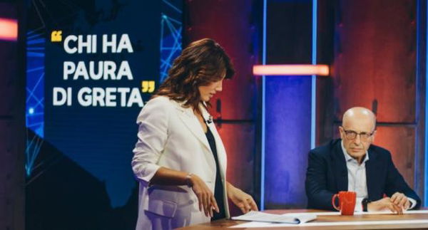 Sallusti viene accusato di aver pubblicato fake news su Greta Thunberg e lascia lo studio