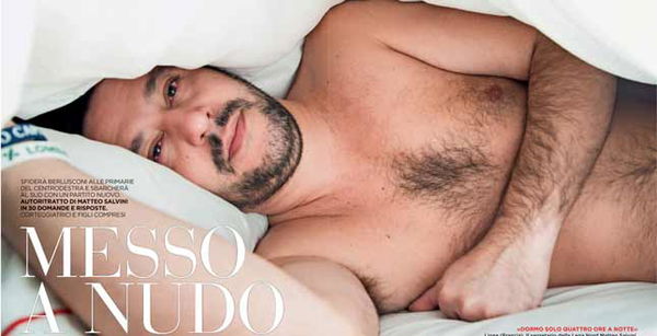Non aprite il messaggio «Guarda, Salvini nudo a Cortina»