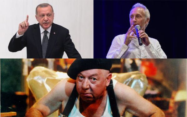 Secondo Travaglio, Erdogan è come Fantozzi: «Una merdac*ia»