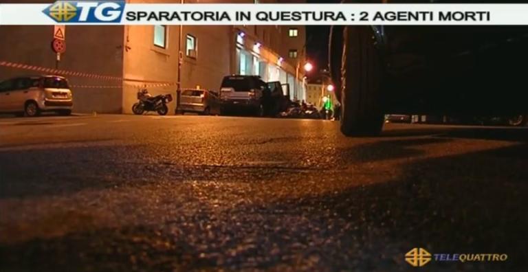 Pierluigi Rotta e Matteo De Menego, i due poliziotti 30enni uccisi nella Questura di Trieste