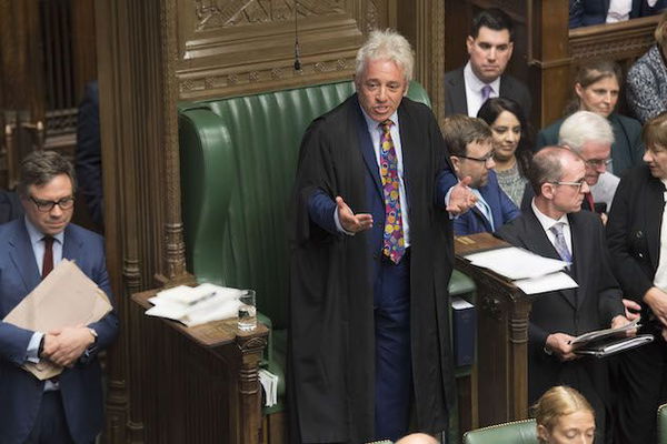 Brexit, Bercow blocca il voto sull’accordo di Johnson che replica: «Contro la volontà popolare»