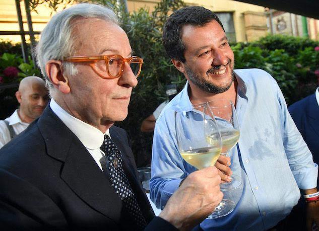 Feltri dice che “Salvini ubriacone” è stato un “peto orale” di Zingaretti