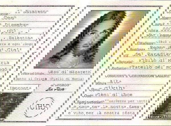 Radio Maria pubblica la carta d’identità di Gesù