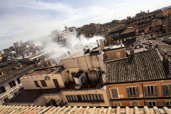 Roma, incendio nella sede dell’Ordine dei Giornalisti