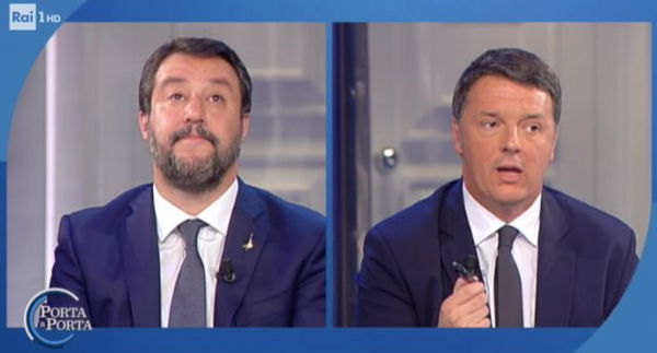 Ascolti tv 15 ottobre, domina Bruno Vespa: quasi 4 milioni per il duello Matteo VS Matteo