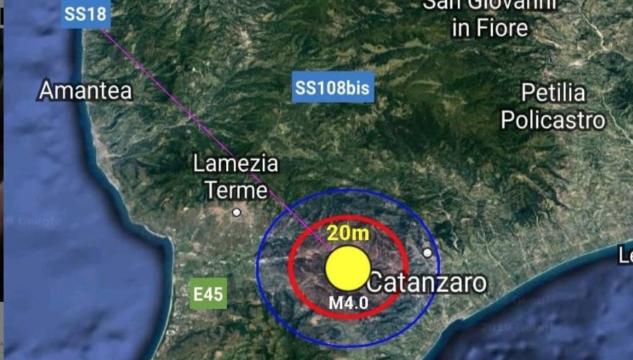 terremoto catanzaro