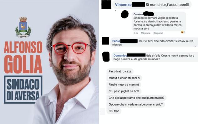 Il sindaco di Aversa non chiude le scuole e riceve minacce di morte article-post
