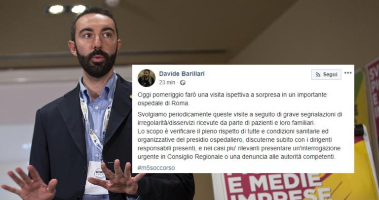 Barillari guastafeste di se stesso: annuncia la sua ispezione a sorpresa in ospedale