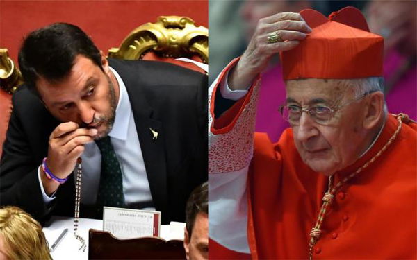 Il Cardinal Ruini dice che Salvini non è poi così male