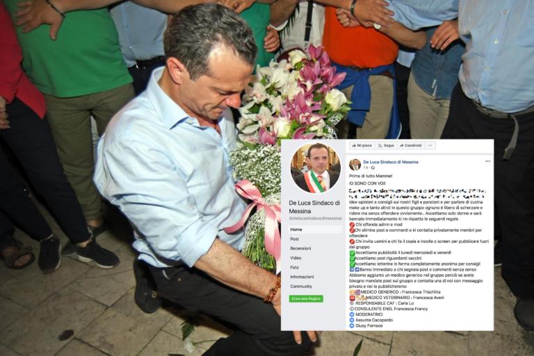 Il sindaco di Messina Cateno De Luca posta le regole di un gruppo di mamme