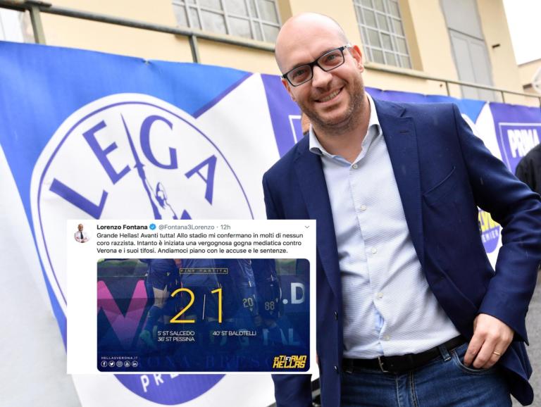 Balotelli, l’ex ministro leghista Fontana: «Gogna contro Verona, andiamoci piano con le sentenze»