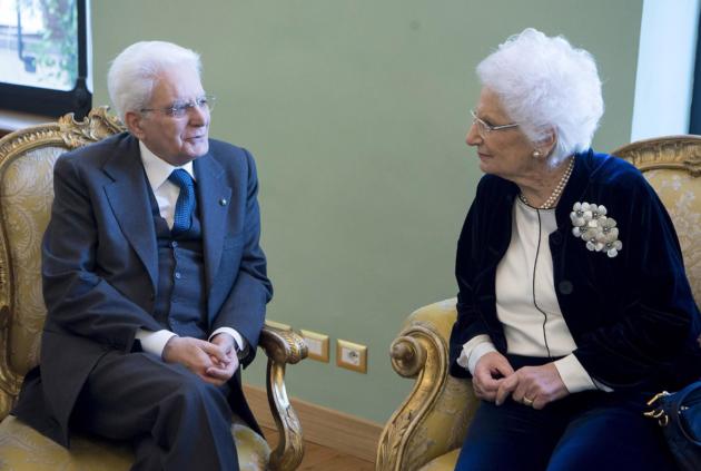 Liliana Segre, Mattarella ammette che l’Italia è un Paese intollerante article-post