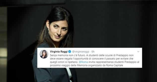 Predappio non finanzia la visita ad Auschwitz, Virginia Raggi invita gli studenti a quella organizzata da Roma article-post