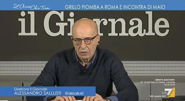 Sallusti e il «sesto governo, in sette anni, non eletto dai cittadini» | VIDEO