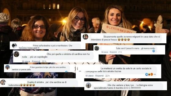 Salvini mette alla gogna mediatica le manifestanti ‘Sardine’ scatenando l’orda di insulti sessisti