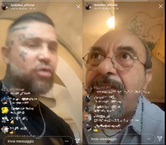 Il Brasiliano e Vauro insieme il 24 dicembre: «Distribuiamo panini del Mc Donald’s ai bisognosi, ma non è una cosa politica» | VIDEO