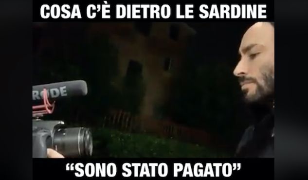 La trollata delle sardine pagate dalla sinistra