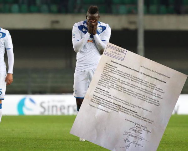Verona, il consigliere comunale che presenta una mozione per denunciare Balotelli