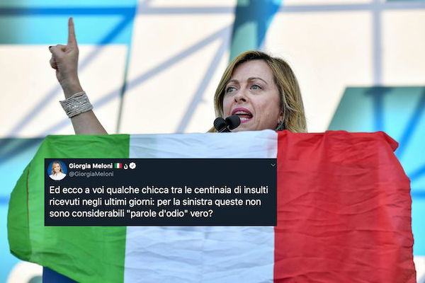 Giorgia Meloni e le “parole d’odio” contro di lei ignorate dalla sinistra