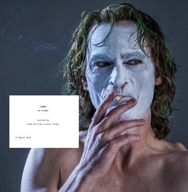 L’intera sceneggiatura di Joker è disponibile online, gratis