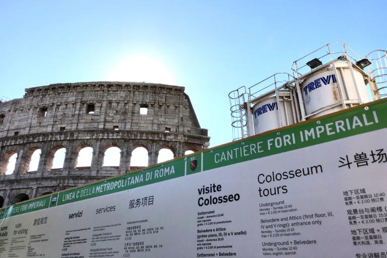 Il governo «salva» la metro C: le talpe non si fermeranno ai Fori