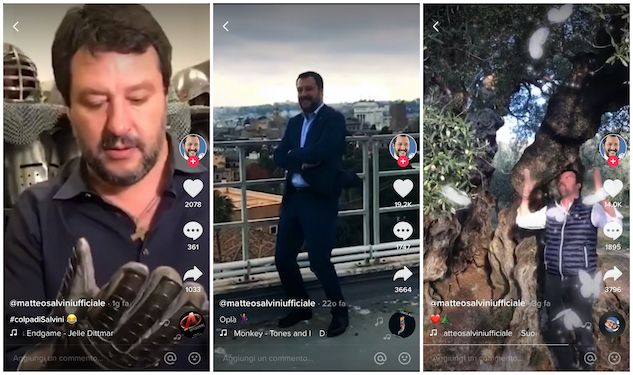 Salvini non piace ai muser di Tik Tok, nonostante i suoi sforzi article-post