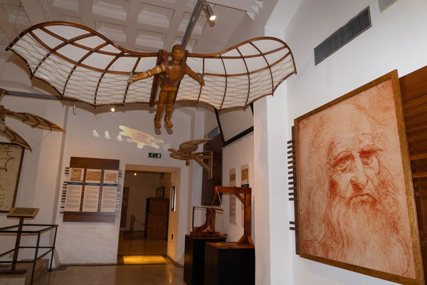 Mostra Leonardo Da Vinci, passerella di Vip per il Christmas Party