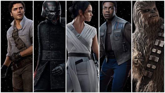 Star Wars IX: L’Ascesa di Skywalker, i personaggi