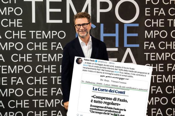 La Corte dei Conti dice che il contratto di Fabio Fazio è giusto: «Ma ormai il danno d’immagine l’ho subito»