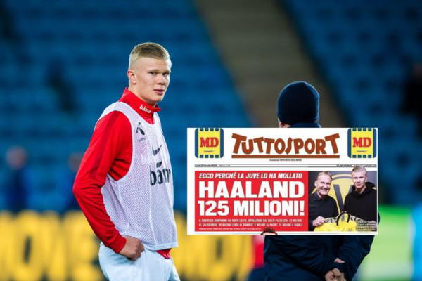 Come TuttoSport ha preso la storia di Haaland al Borussia: «È stata la Juventus che lo ha mollato»
