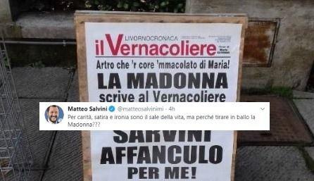 Salvini se la prende anche con il Vernacoliere article-post