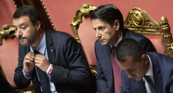 Matteo Salvini si dice pronto a querelare Di Maio e Conte